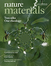 The Front of the Journal for Nature Materials