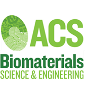The logo for ACS Biomaterials Science and Engineering.